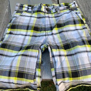 Southpole Plaid Shorts Teen Tween Boys Size 16